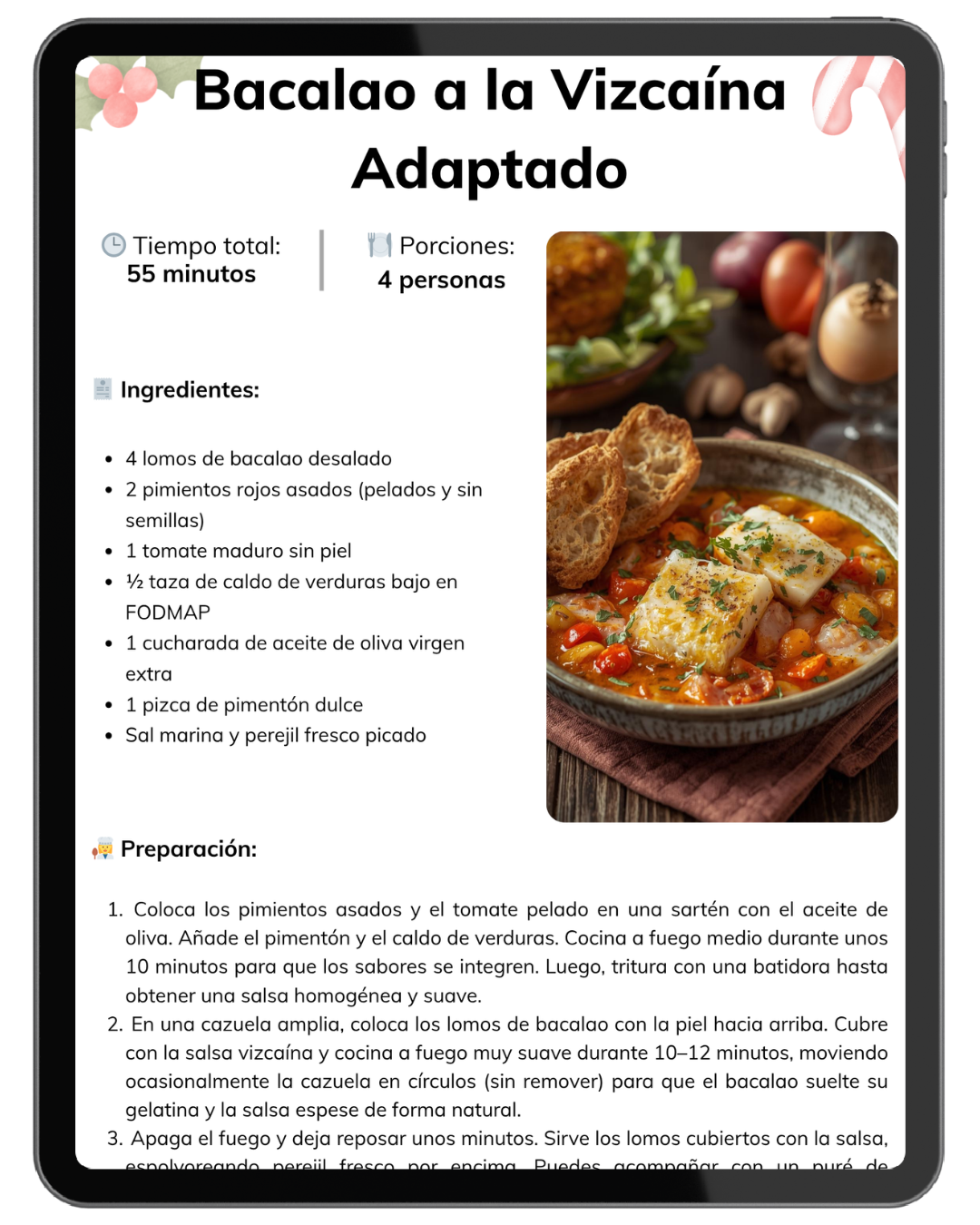 101 Recetas Navideñas Bajas en FODMAP