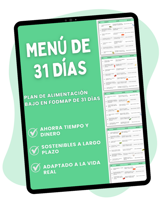 Menú FODMAP de 31 Días